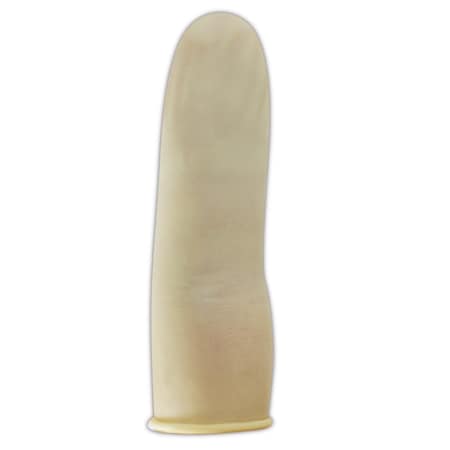 Magid Disposable Gloves, 4 mil Palm, Latex, Powder-Free, M, 144 PK, Natural T9776M